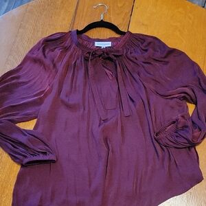 Banana Republic Deep Burgundy Blouse
